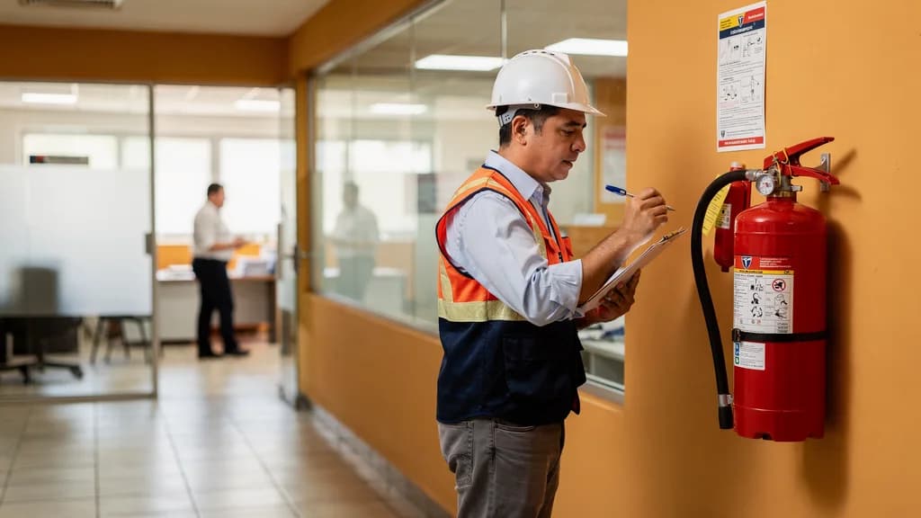 Extintores en Empresas Ecuador 2026: Tipos, Normativa, Mantenimiento y Checklist