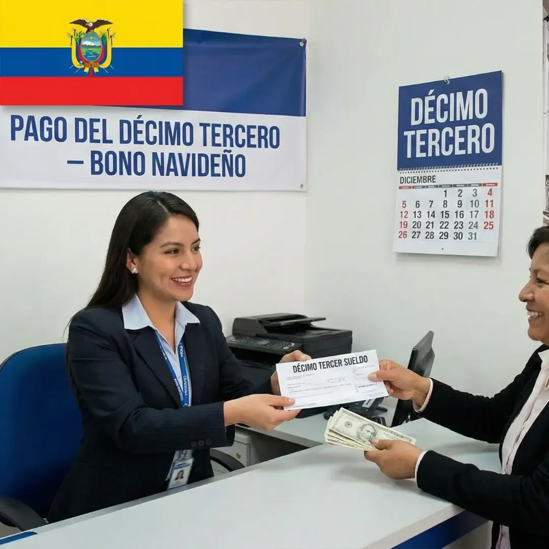 Décimo Tercer Sueldo Ecuador 2026: Cómo Registrar en el SUT, Calculadora y Plazos